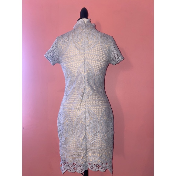 Boutique Sara Crochet Lace Bodycon Dress - Picture 4 of 6